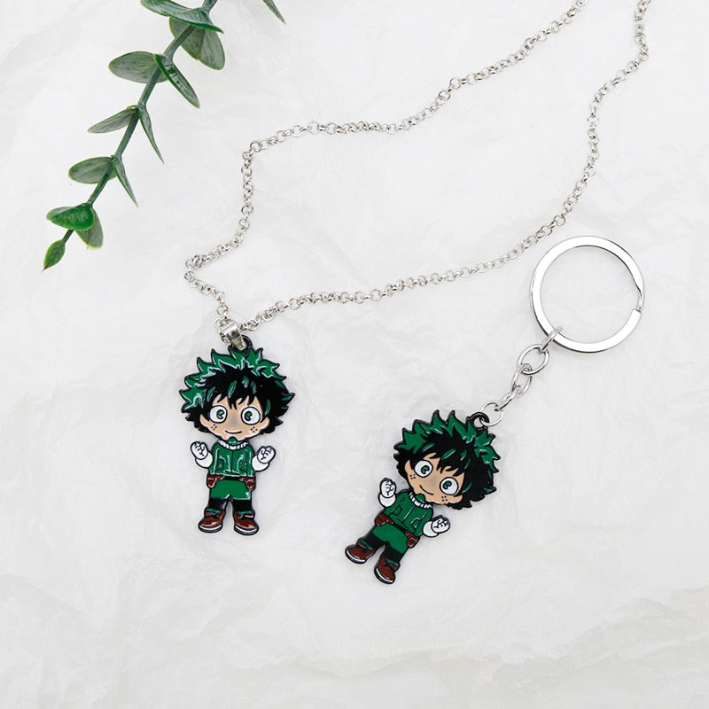 Chaveiro e Colar Midoriya