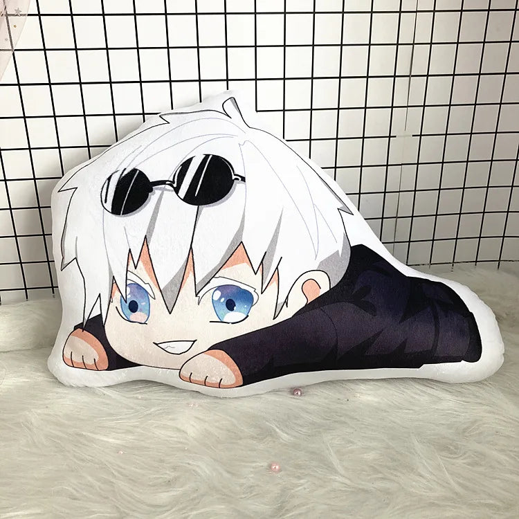 Almofada Plush Jujutsu Kaisen – Itadori, Gojo, Megumi