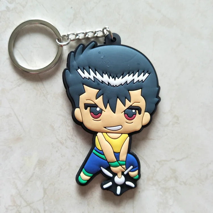 Chaveiro Místico Yu Yu Hakusho Kurama e Hiei