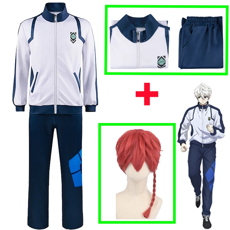 Fantasia Cosplay Adulto e Infantil Blue Lock