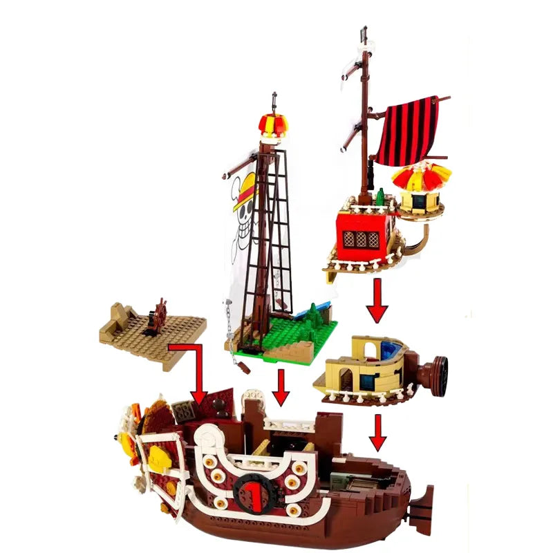 THOUSAND SUNNY LEGO ONE PIECE