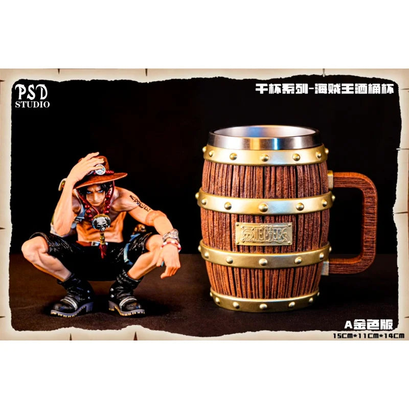 Caneca "Brinde dos Chapéus de Palha", Barril One Piece