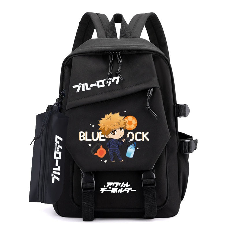 Mochila Bloco X Blue Lock