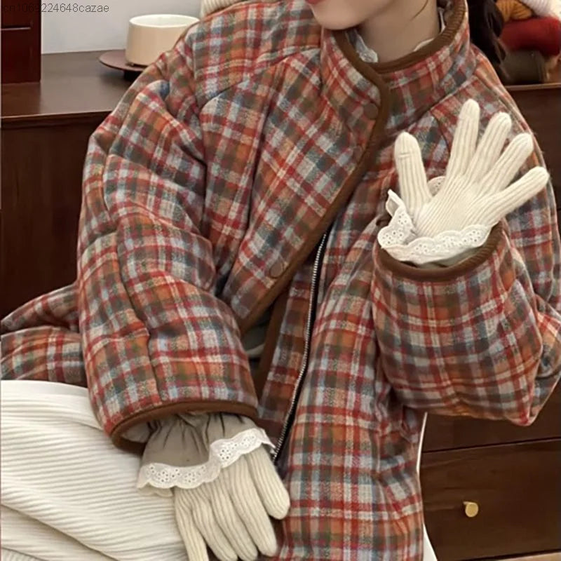 Jaqueta Xadrez Mickey Dreams Edição Y2K