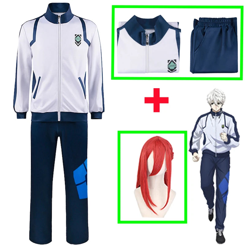 Fantasia Cosplay Adulto e Infantil Blue Lock