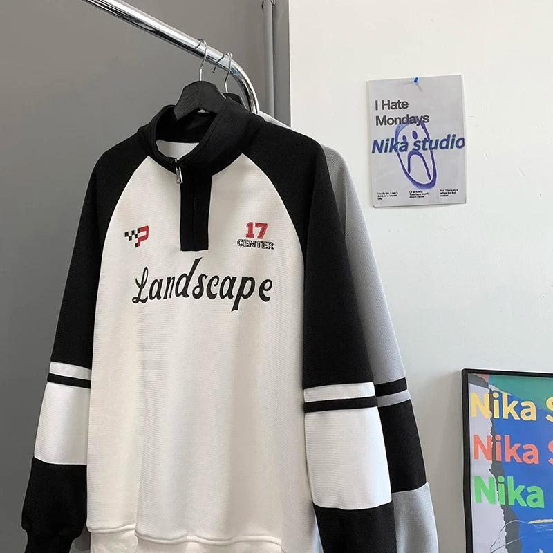 Camisão Lasndscape Y2k Gola Alta