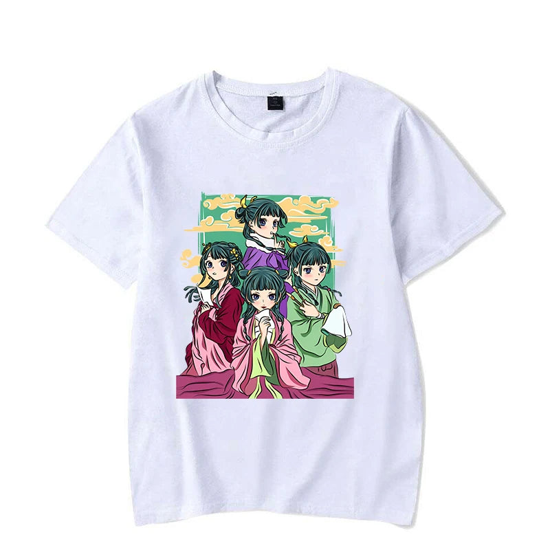 Camiseta Baby Tee Pétalas & Poções: Maomao