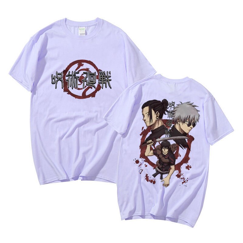 Camiseta JJK Edição Dark, Geto, Toji & Gojo