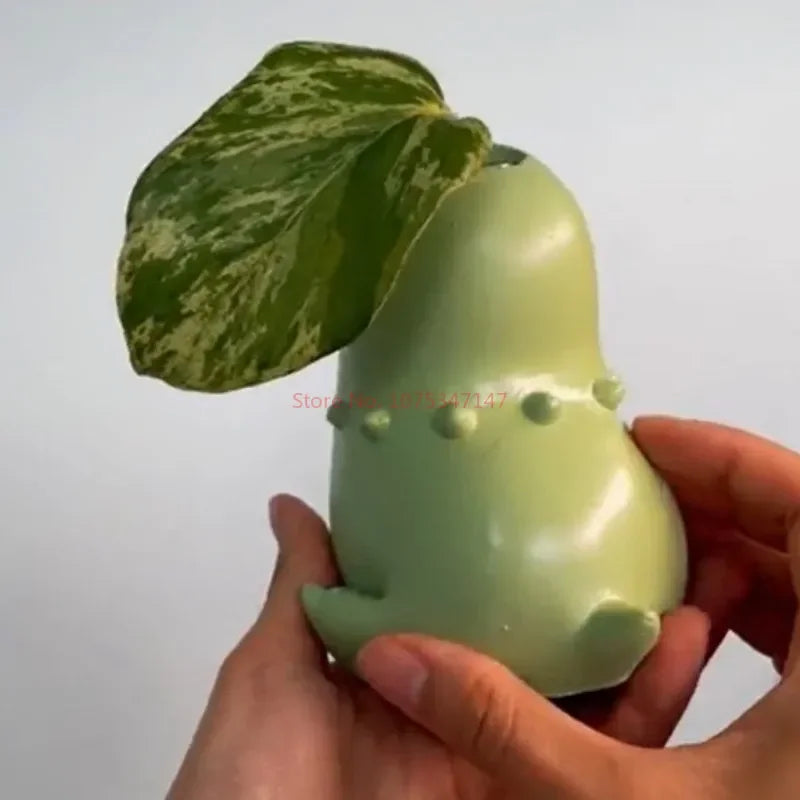 Chikorita, Porta Plantas - 3 Peças