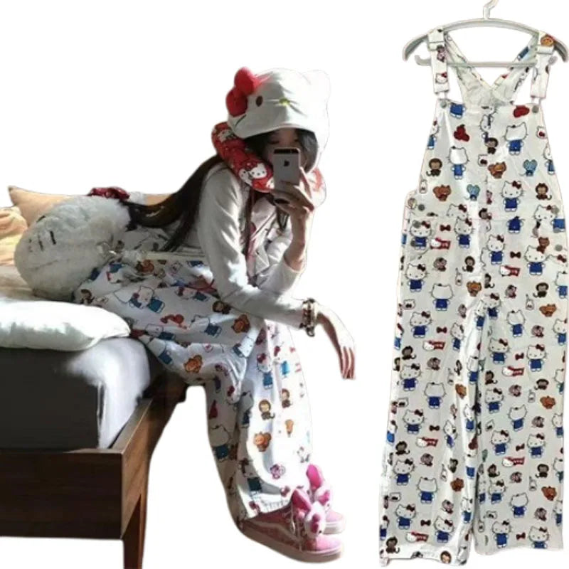 Jardineira Sanrio Kawaii – Hello Kitty & Friends