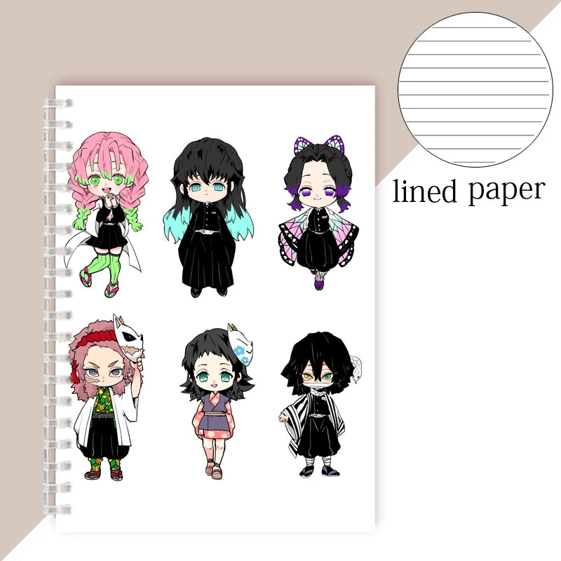 Caderno 1 Matéria Demon Slayer, Kimetsu no Yaiba