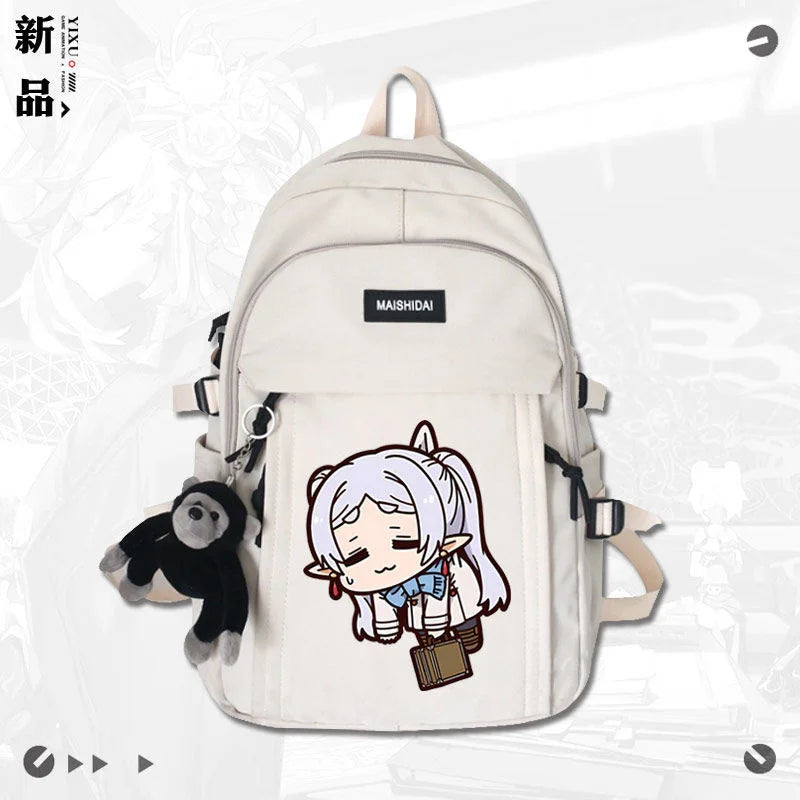 Mochila Frieren: Aventura Fofa