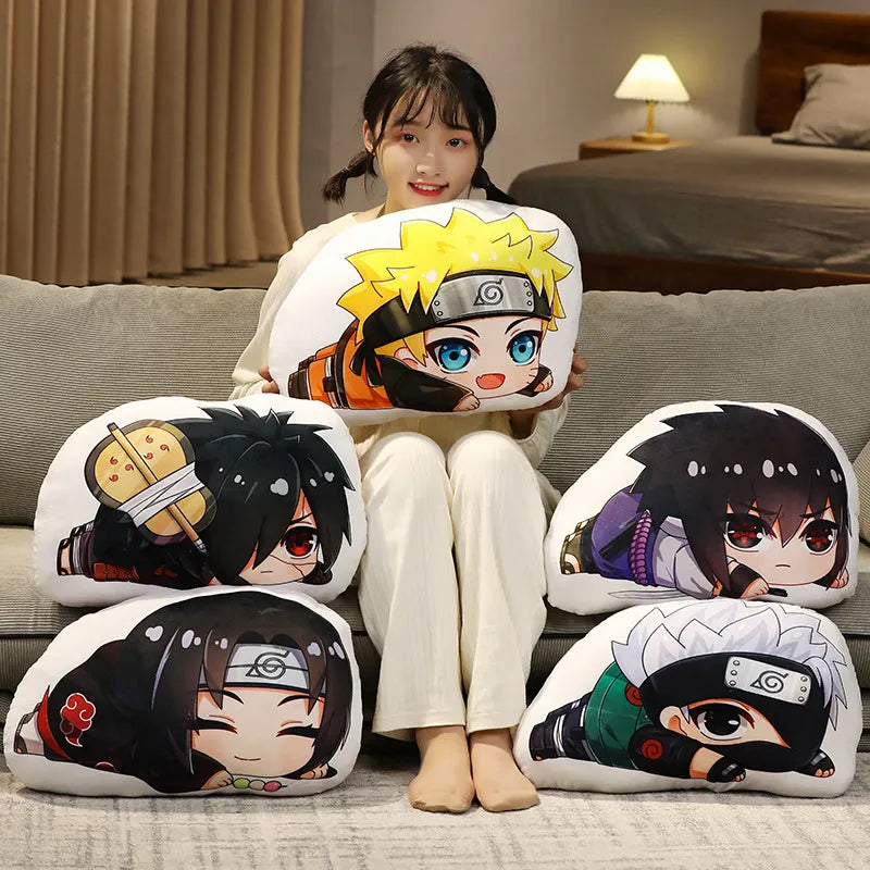 Almofada 3D Ninjas Kawaii: Naruto e Amigos