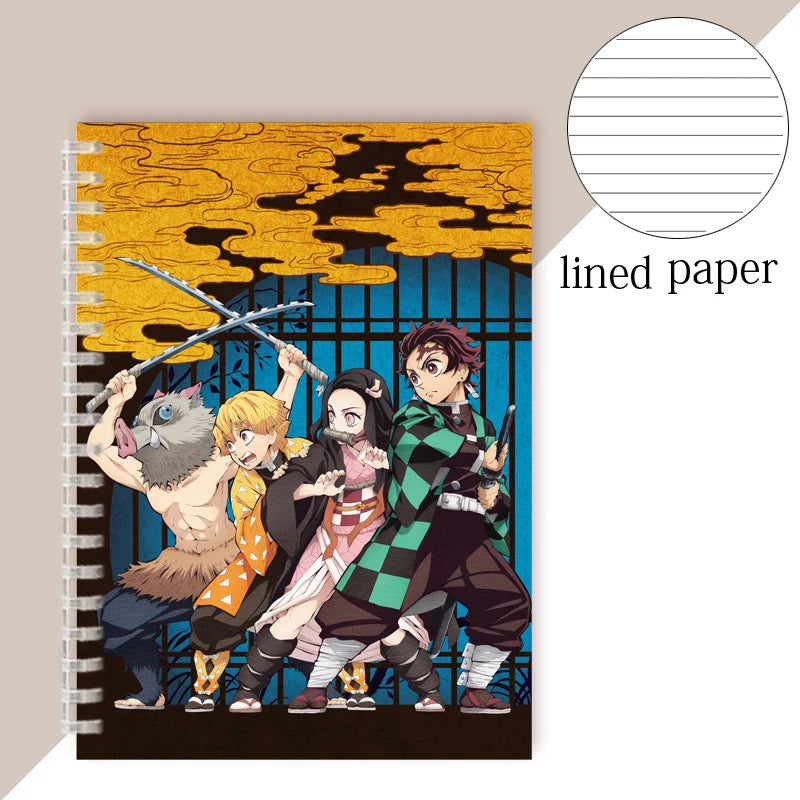 Caderno 1 Matéria Demon Slayer, Kimetsu no Yaiba