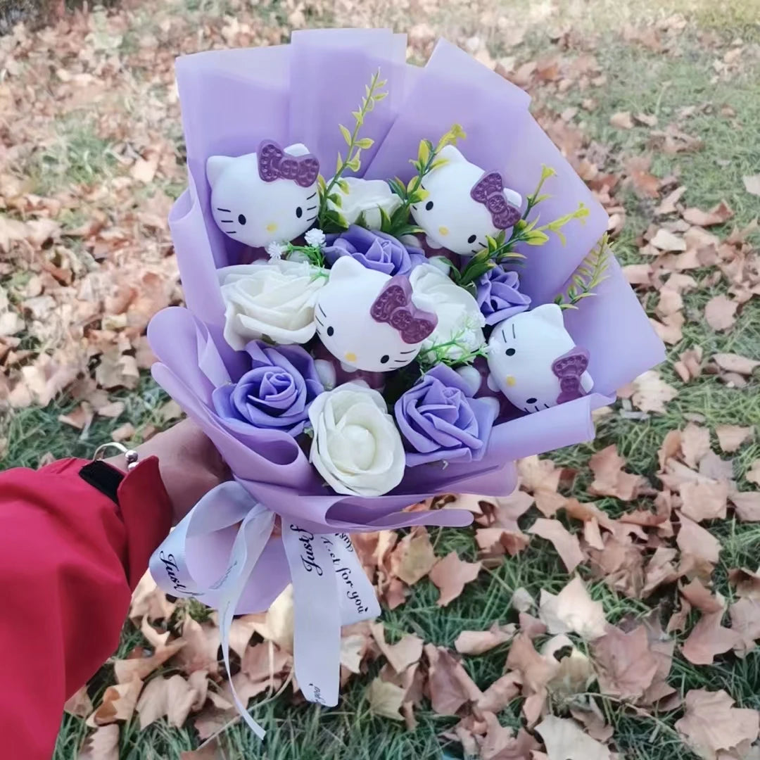 Buquê Hello Kitty & Amigos, Edição Kawaii Sanrio