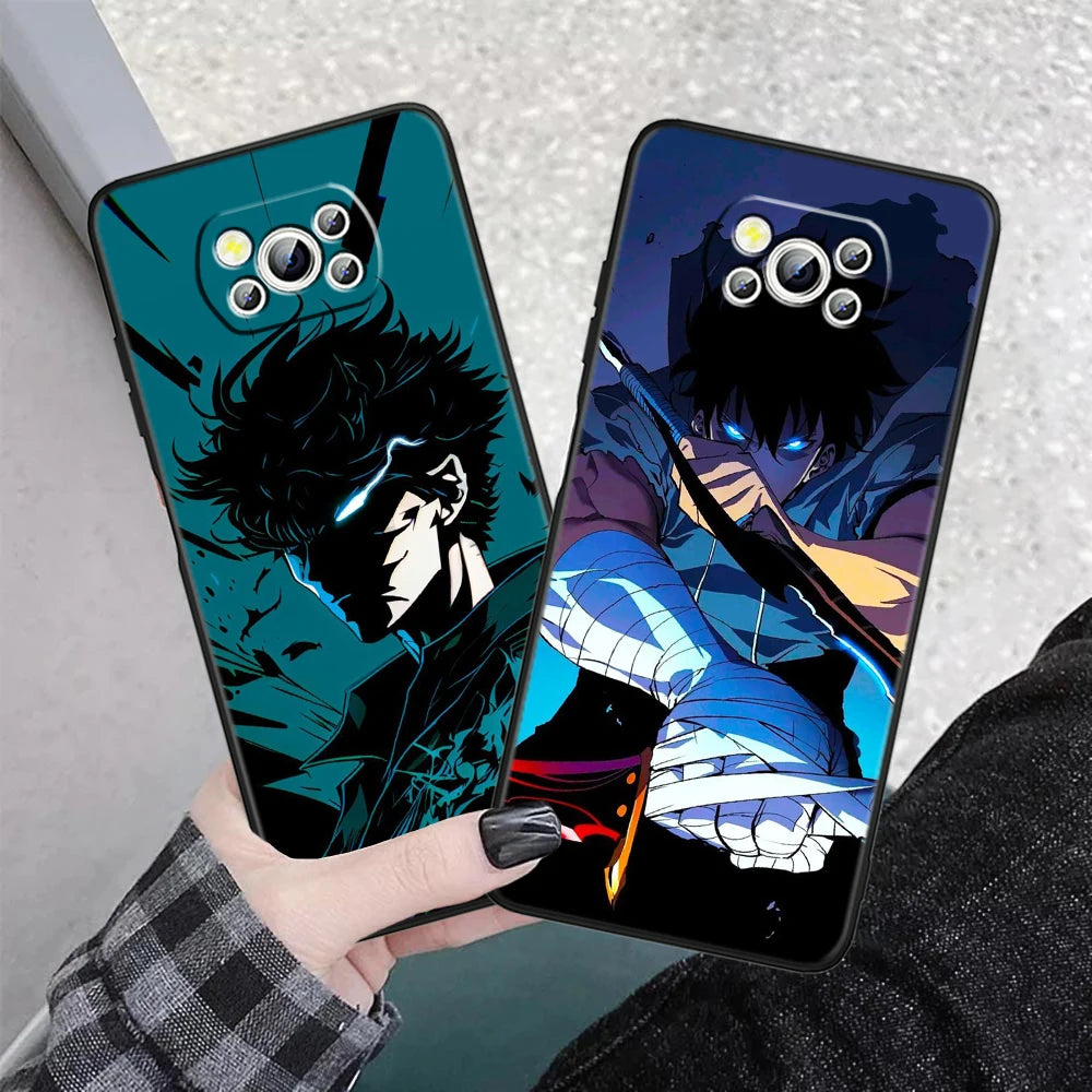 Capinha Shadow Monarch, Solo Leveling (Xiaomi Poco)