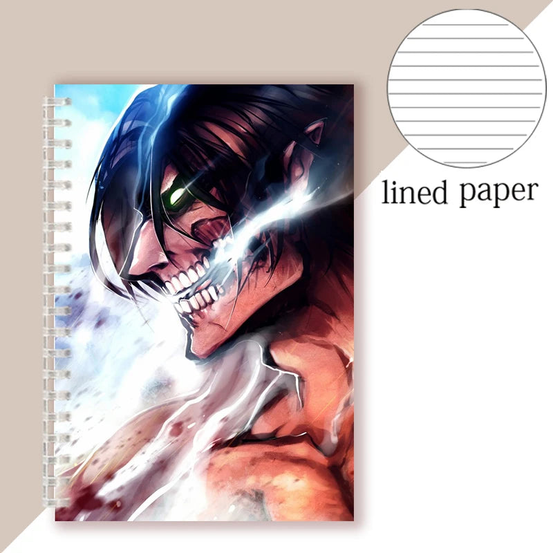 Caderno 1 Matéria Attack On Titan