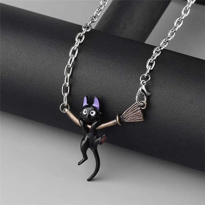 Colar Gato Jiji – Estilo Kiki’s Delivery