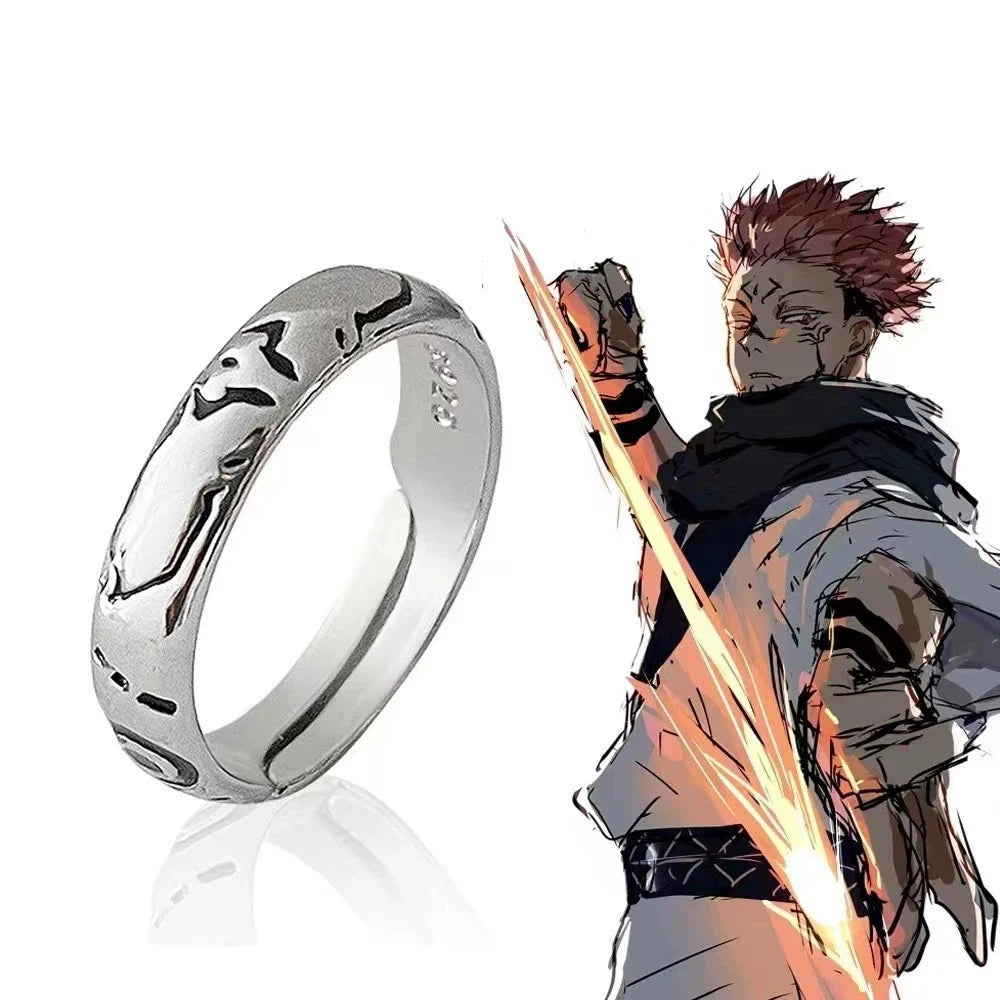 Anel Sukuna Maldição Marcada, Jujutsu Kaisen Inspired