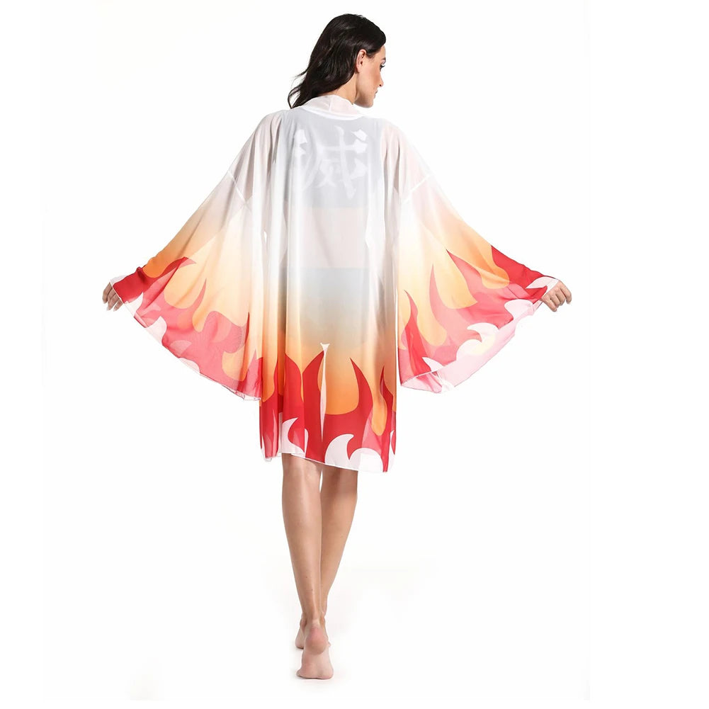 Biquíni Demon Slayer, com Saída de Praia