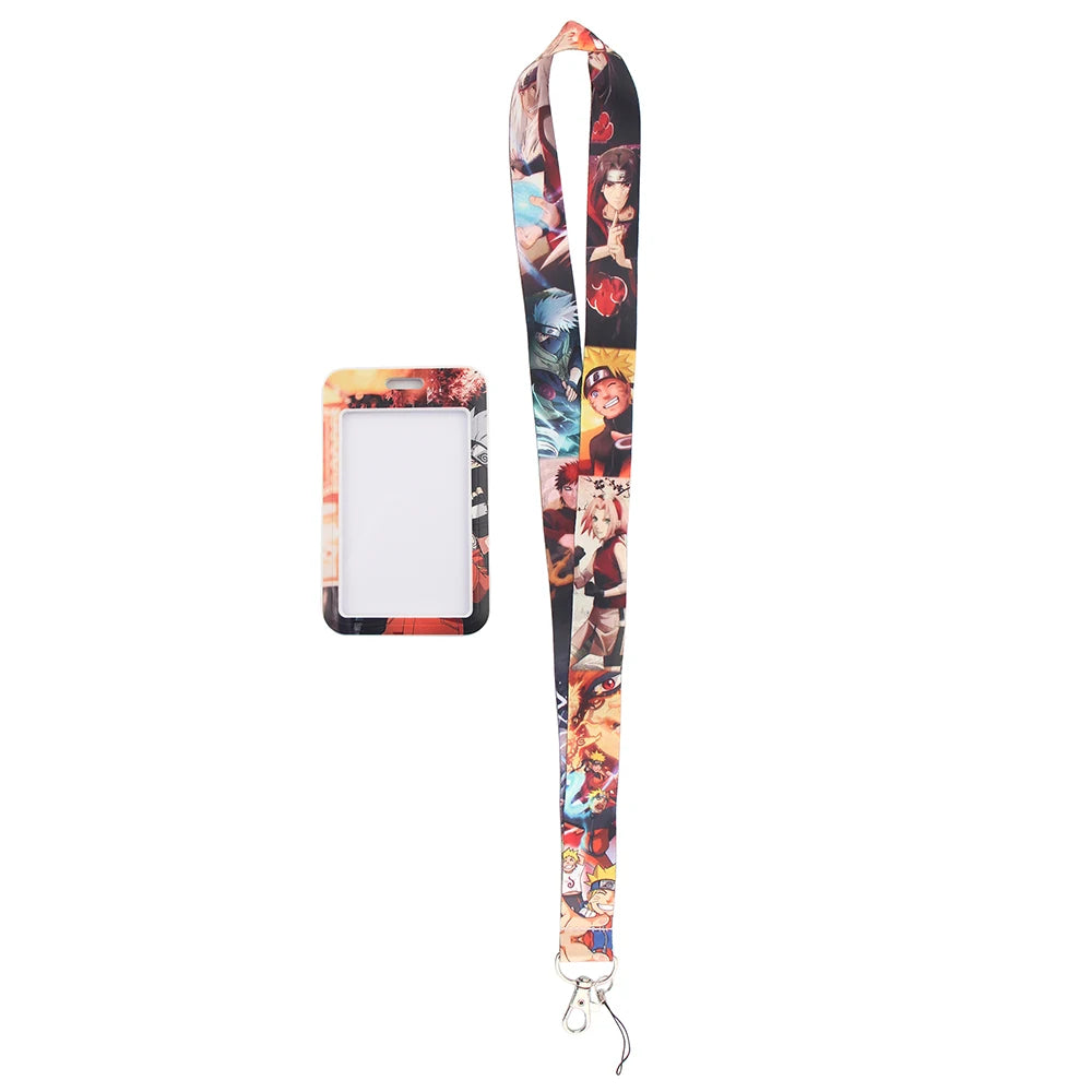 Chaveiro Cordões de Pescoço Com Card, Naruto