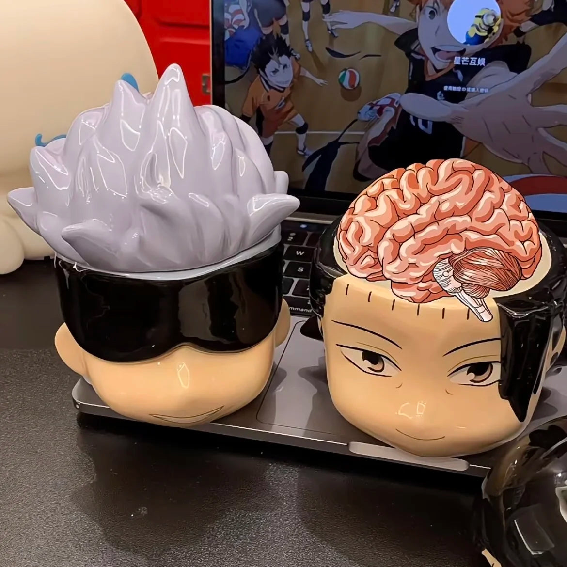 Caneca Gojo & Geto, Jujutsu Kaisen