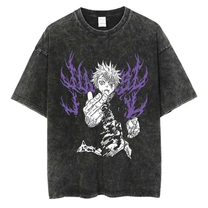 Camiseta Oversized Sukuna Arcaico, Jujutsu Kaisen