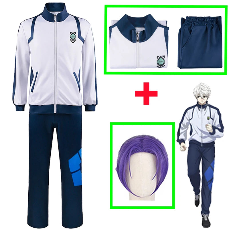 Fantasia Cosplay Adulto e Infantil Blue Lock