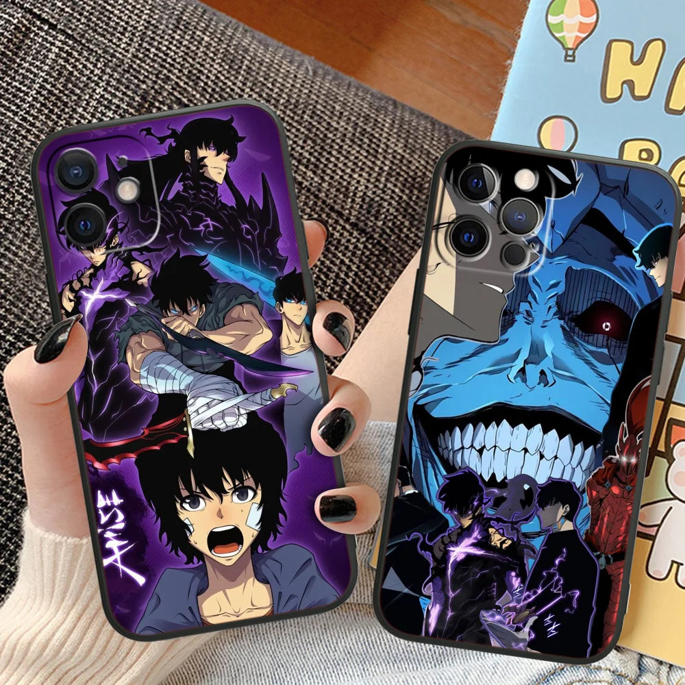 Capinha Sombria Solo Leveling (iPhone)