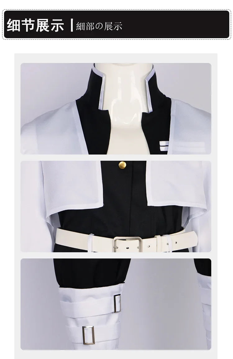 Fantasia Cosplay Adulto e Infantil Sanemi Shinazugawa