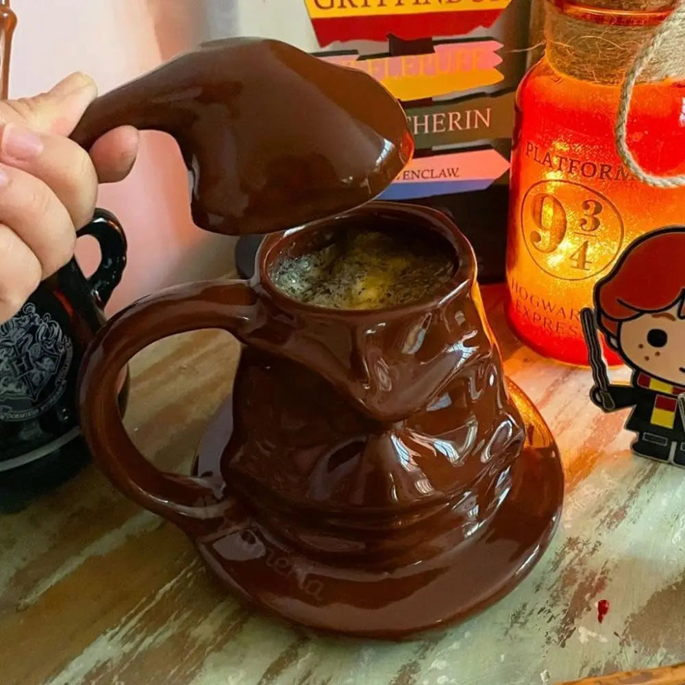 Caneca 3D Seletora - Harry Potter 350ml | Hogwarts te Aguarda!