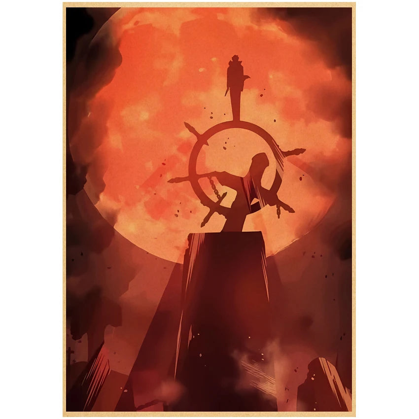 Quadro Retrato da Caçada: Solo Leveling