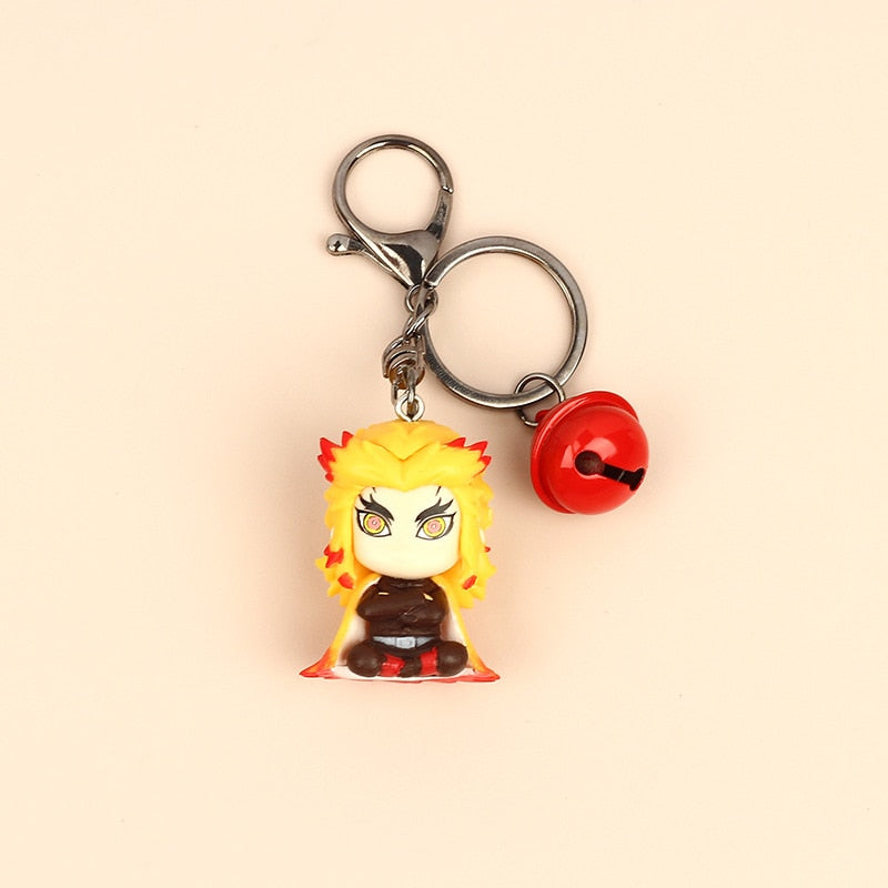 Chaveiro Hashiras Chibi, Demon Slayer Oficial
