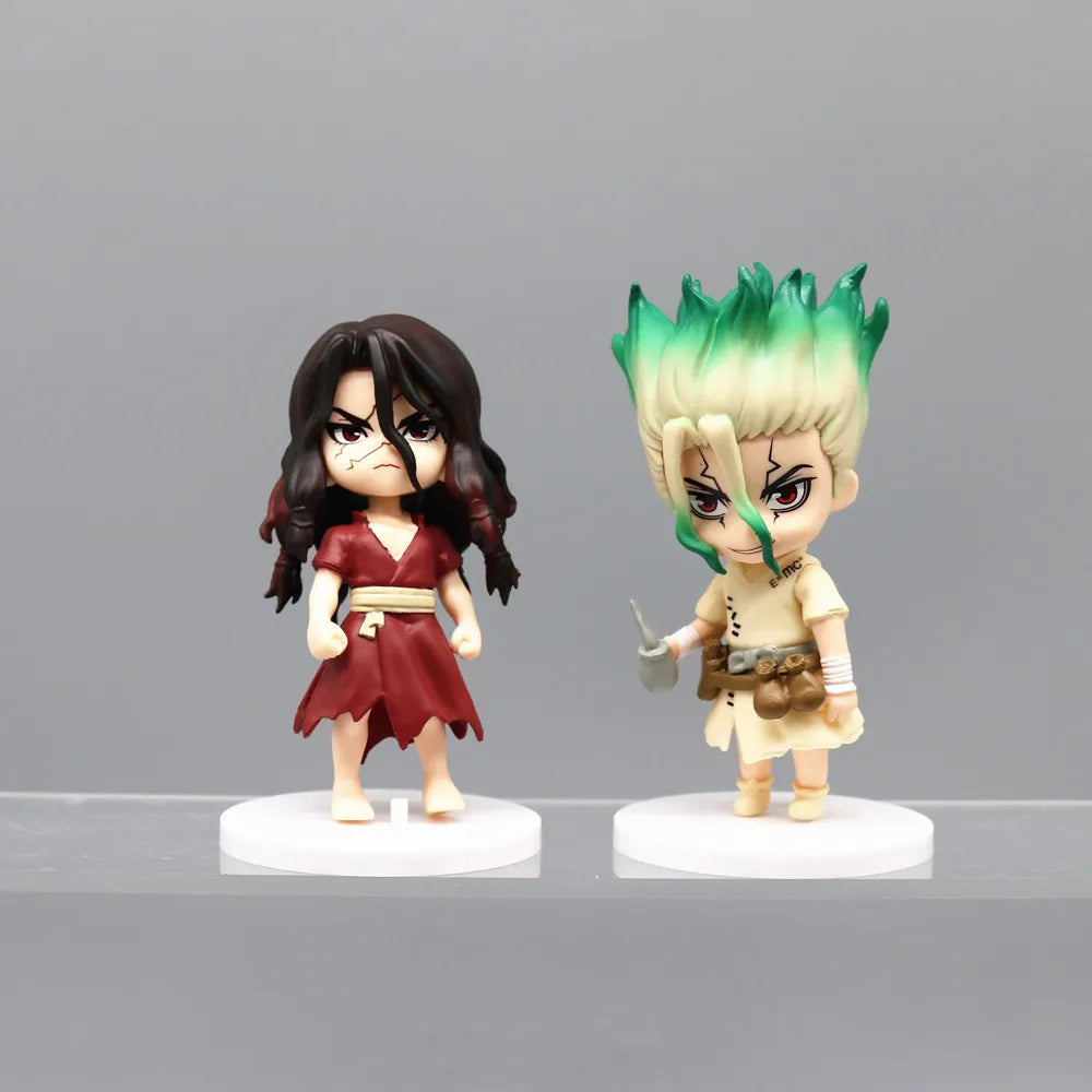 Coleção Reino da Ciência – Mini Figuras Dr. STONE (Kit 6 Peças)