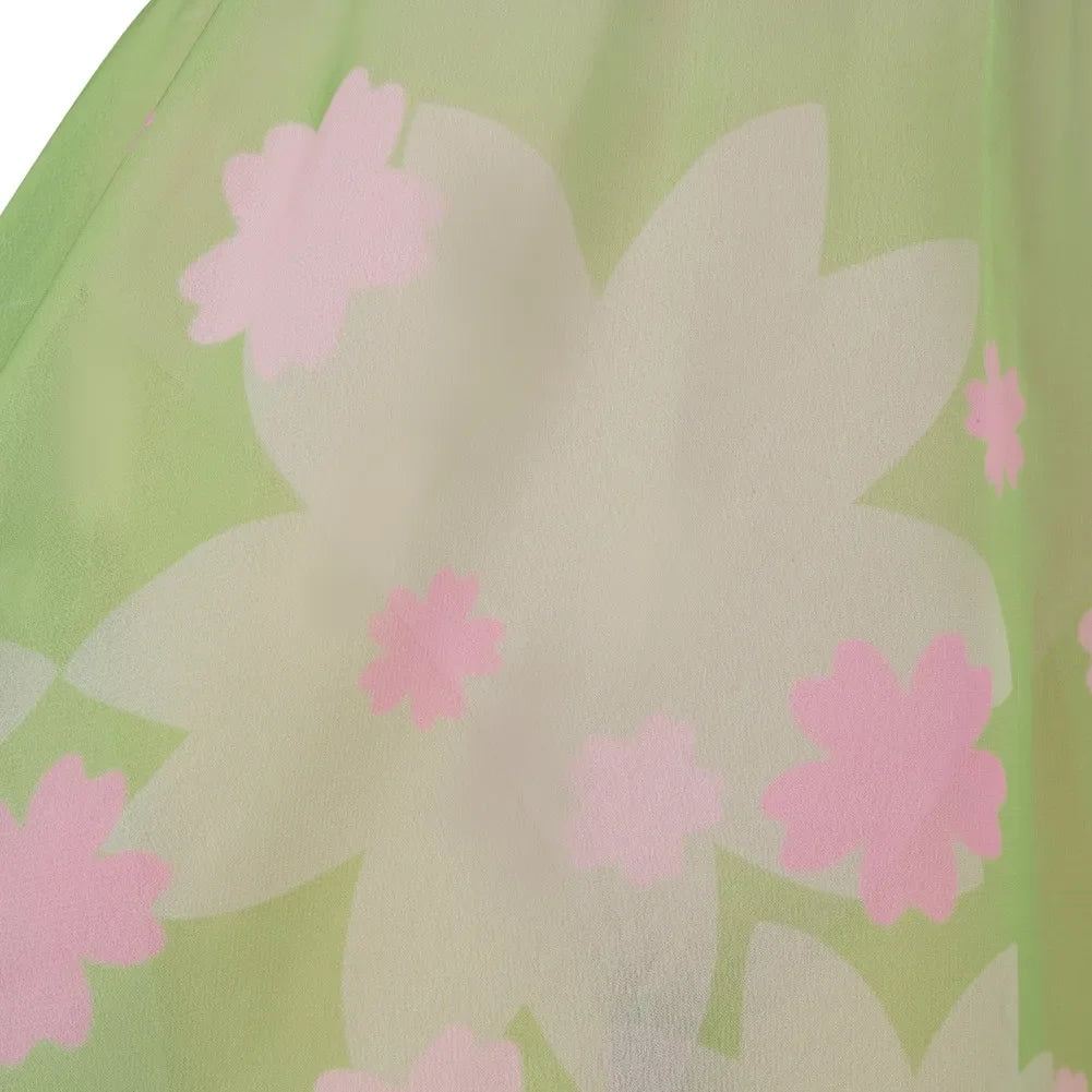 Traje de Banho Biquíni Cosplay Demon Slayer