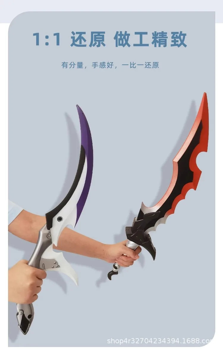 Acessório Cosplay Solo Leveling 46cm, Yanqing Sword