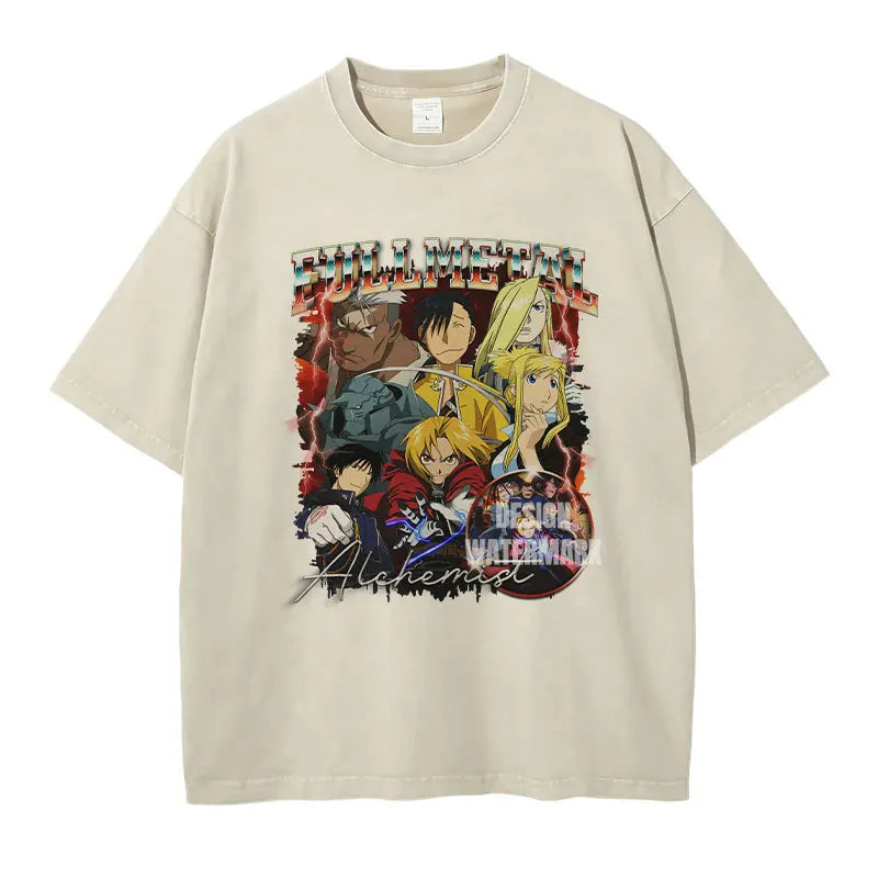 Camiseta Oversized Fullmetal Alchemist
