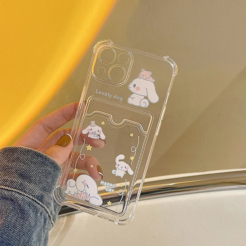 CAPINHA KAWAII PORTA CARTÃO CINNAMOROLL