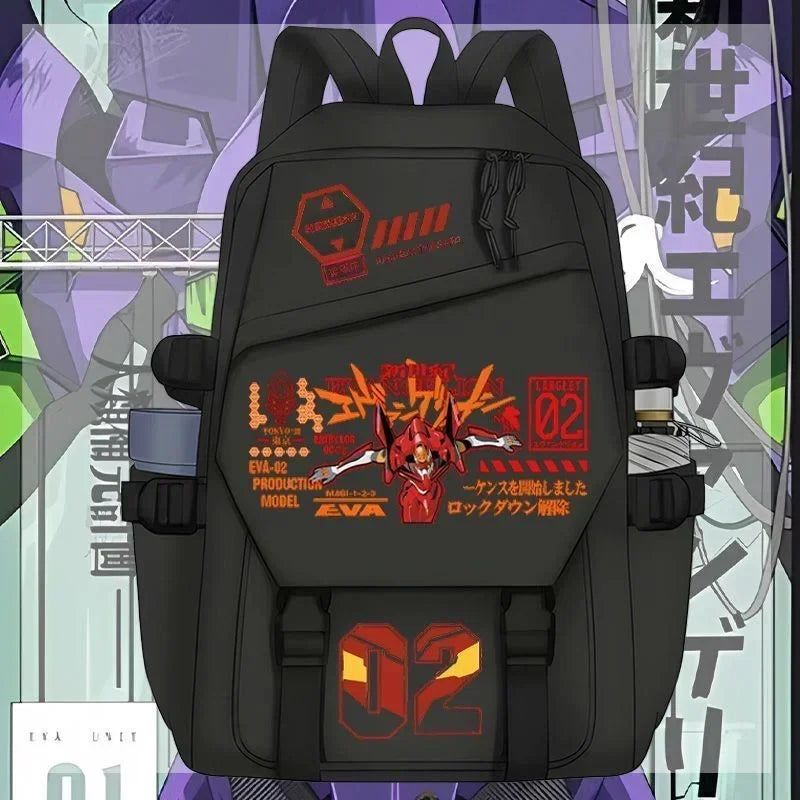 Mochila Evangelion Angel Slayer com Estojo