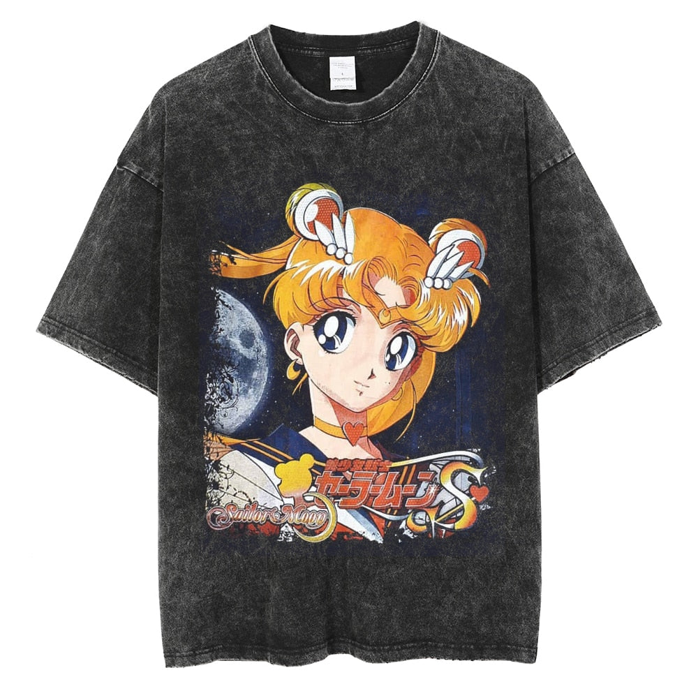 Camisa Vintage Magia Lunar, Sailor Moon