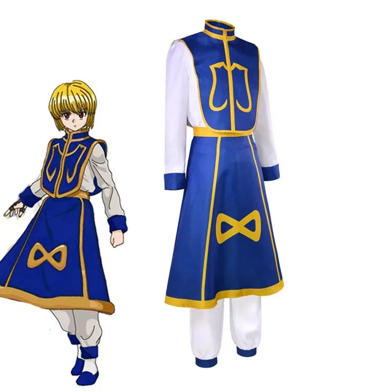 Fantasia Cosplay Adulto e Infantil Kurapika