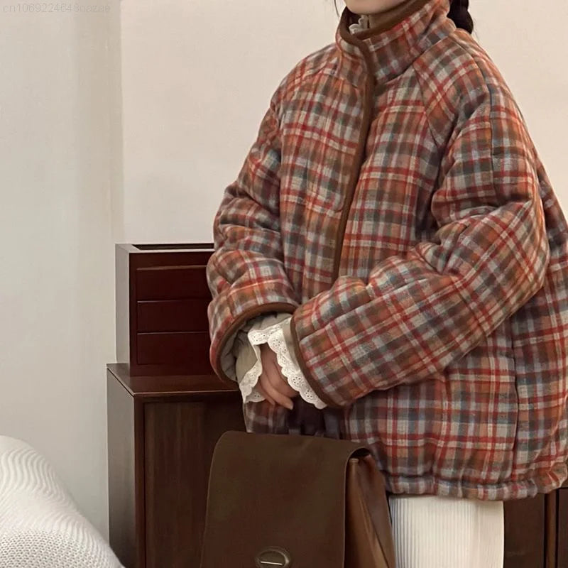 Jaqueta Xadrez Mickey Dreams Edição Y2K