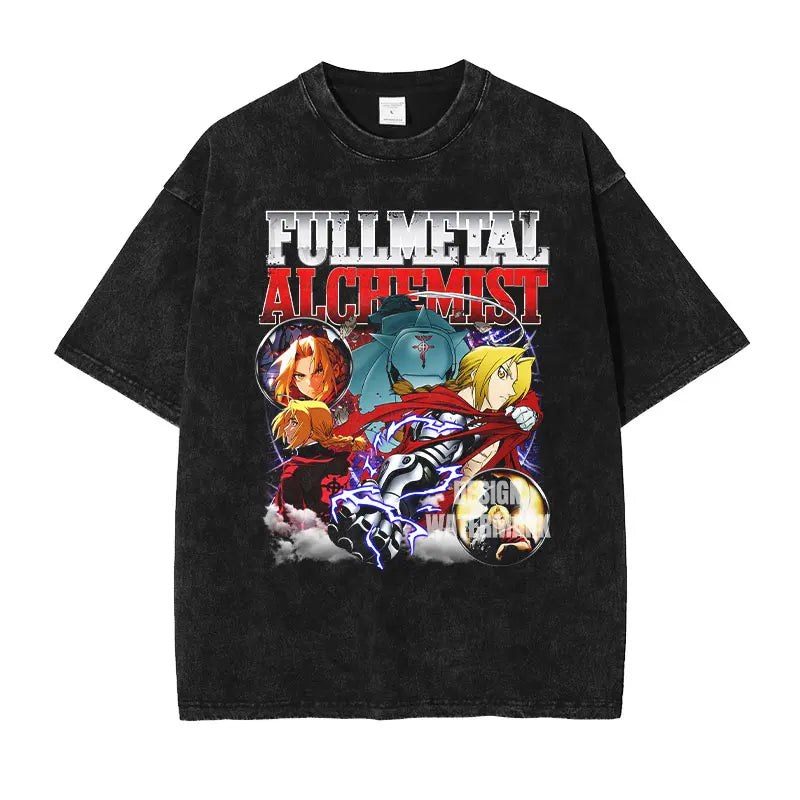 Camiseta Oversized Fullmetal Alchemist