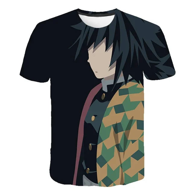 Camiseta Enlace do Destino, 3D Demon Slayer