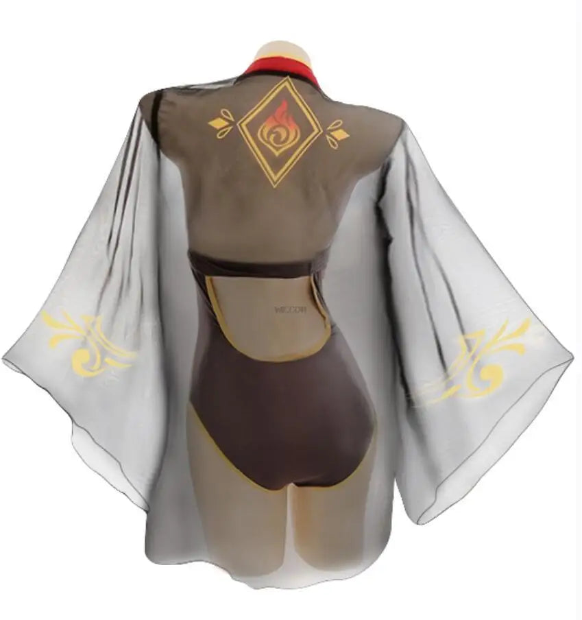 Biquíni Genshin Impact: Elegância Elemental