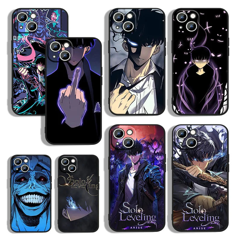 Capinha Sombria Solo Leveling (iPhone)