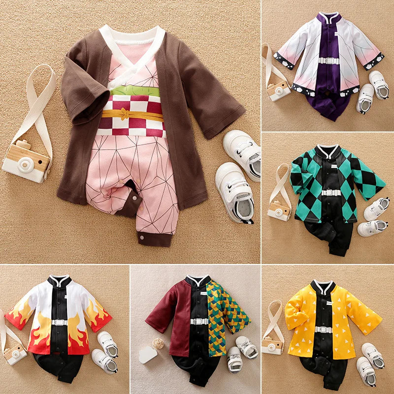 Macacão Cosplay Bebê Anime Mix