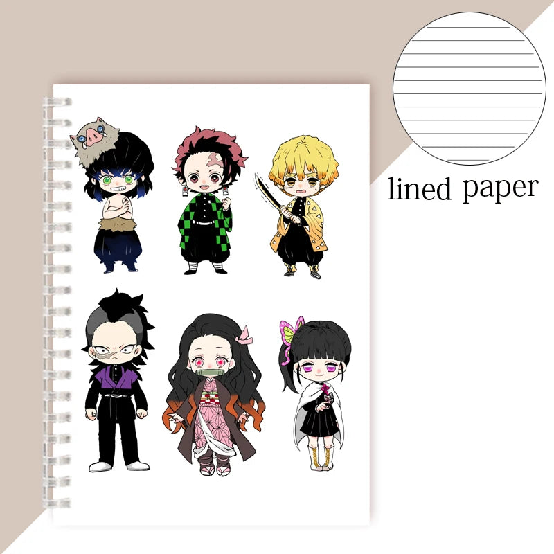 Caderno 1 Matéria Demon Slayer, Kimetsu no Yaiba