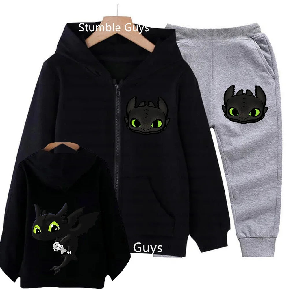 Conjunto Moletom Infantil Banguela – Capuz + Calça