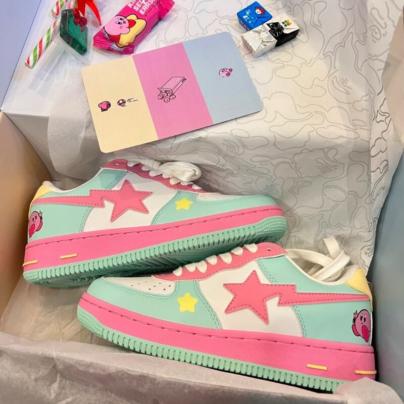 Tênis Kawaii Kirby Star